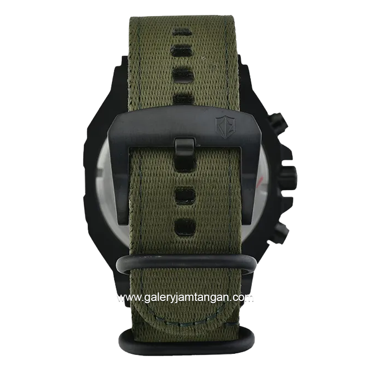 Expedition E 6772 M Chronograph Army Black Nylon Strap