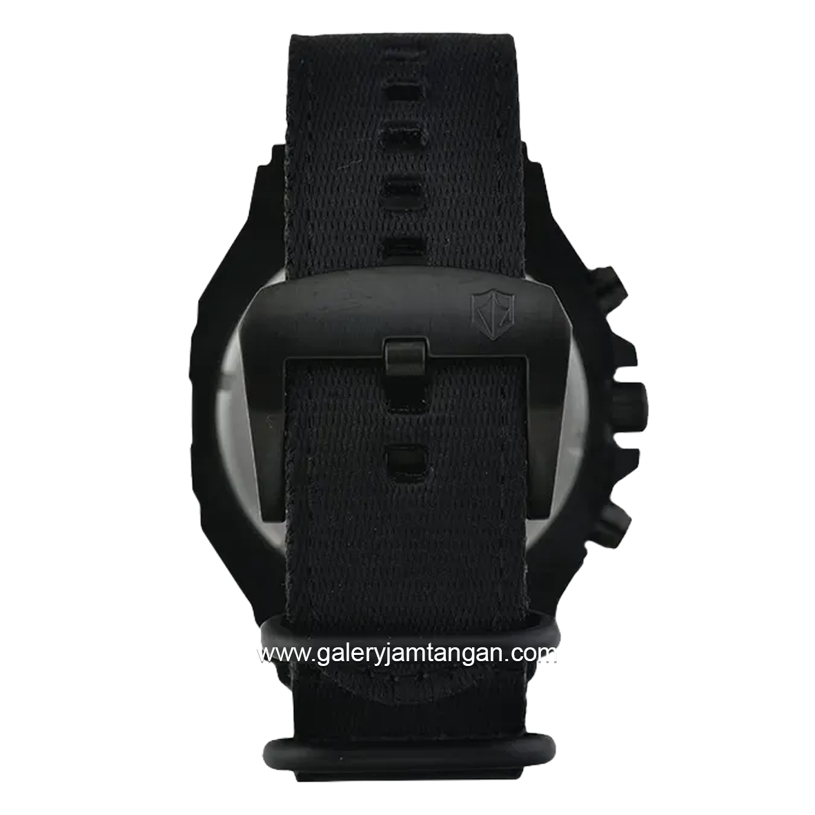 Expedition E 6772 M Chronograph Black Dial Blue Nylon Strap