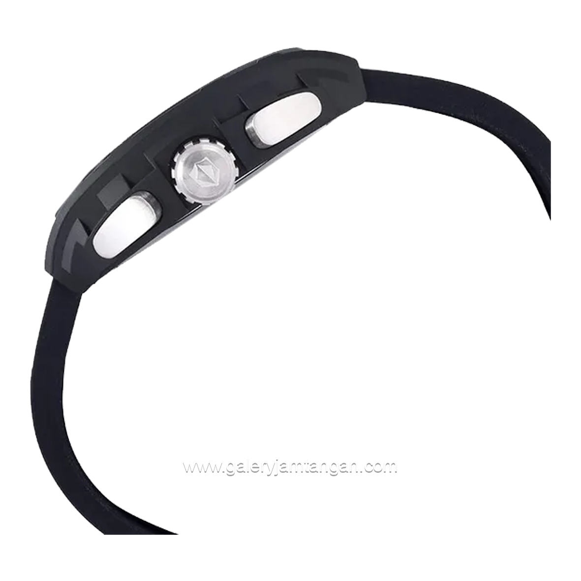 EXPEDITION E 6782 MC Eco Ceramic Black Crown Silver Rubber Strap