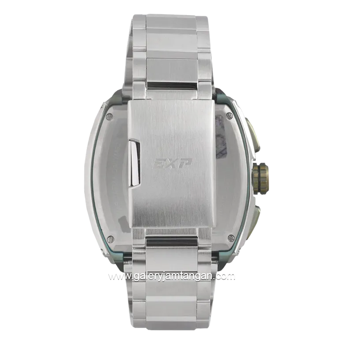 Expedition E 6782 MC Chronograph Silver Dial Green Stainless Steel
