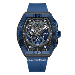 Expedition E 6800 M Chronograph Navy Black Rubber Strap