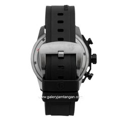 EXPEDITION E 6810 MC Black Crown Silver Rubber Strap