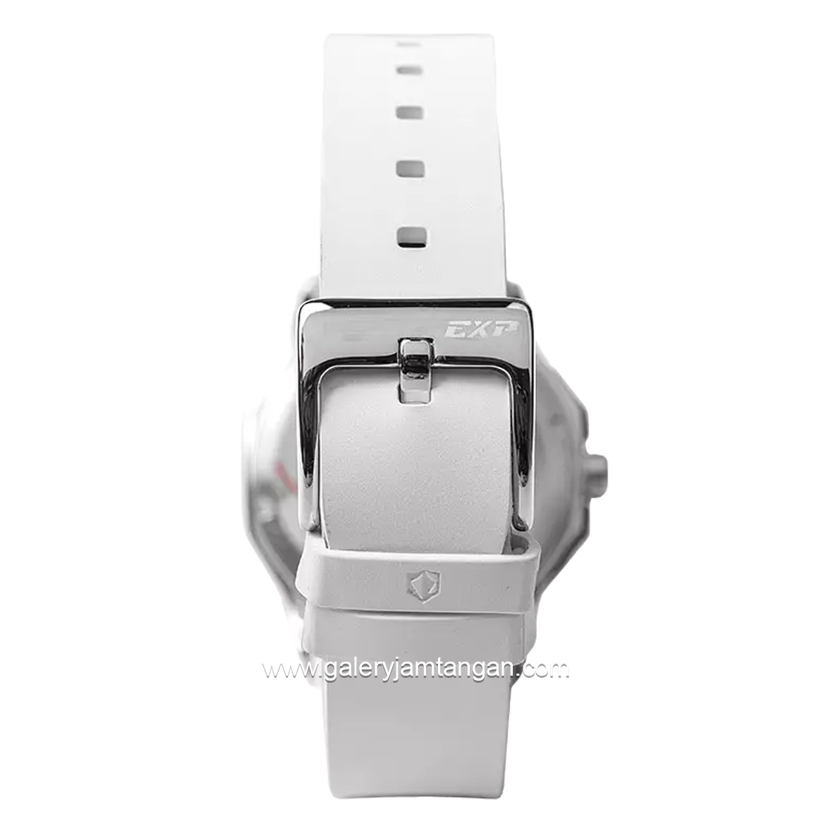 Expedition E 6816 BF White Silver Dial Green Rubber Strap
