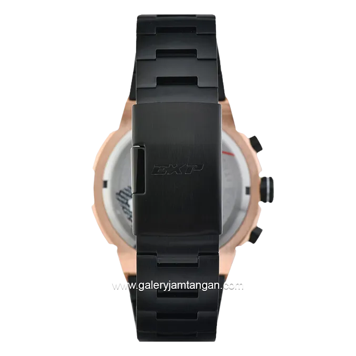 Expedition E 6837 M Chronograph Black Rosegold Stainless Steel