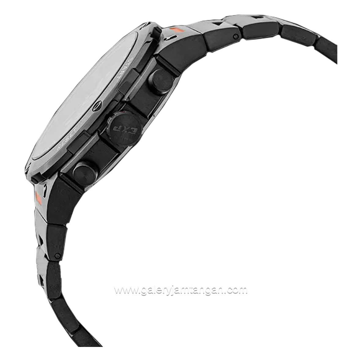Expedition E 6837 M Chronograph Black Orange Stainless Steel