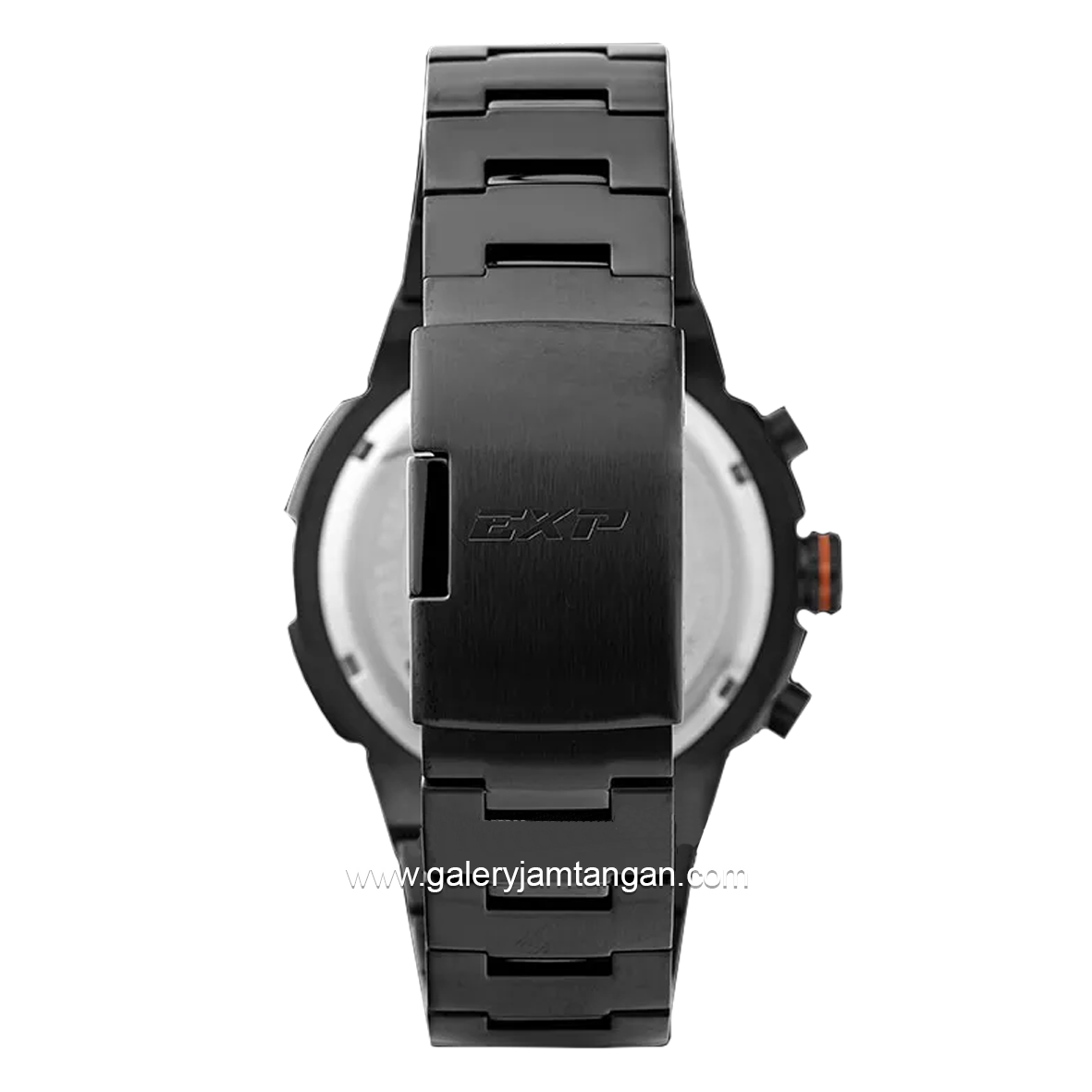 Expedition E 6837 M Chronograph Black Orange Stainless Steel