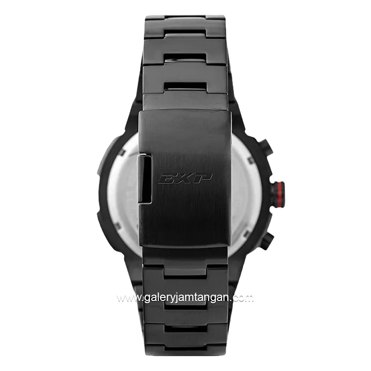 Expedition E 6837 M Chronograph Black Red Stainless Steel