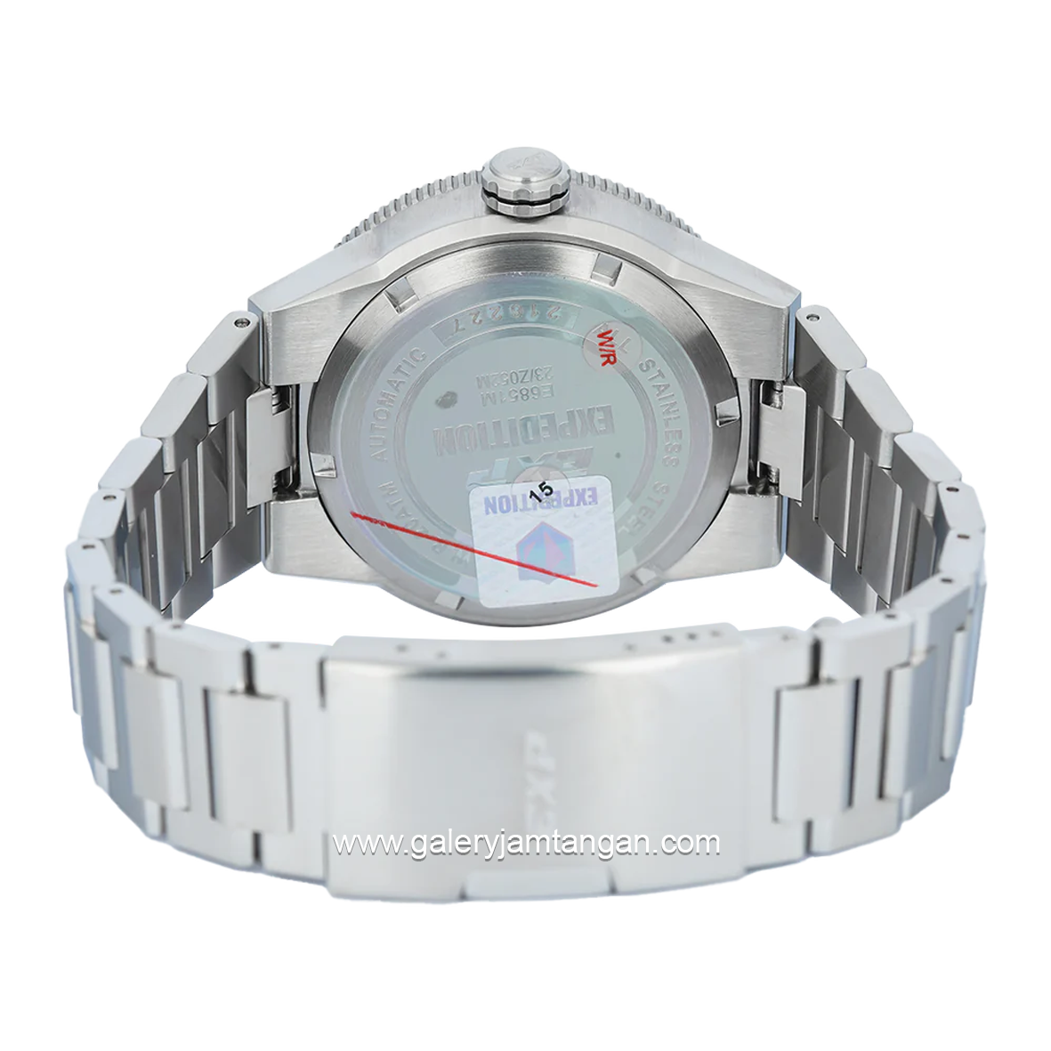 Expedition E 6851 M Silver Dial Green Automatic Stainless Steel