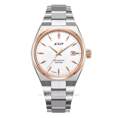 Expedition E 6857 M Silver Ring Rosegold Stainless Steel