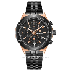 Expedition E 6870 MC Black Rosegold Stainless Steel