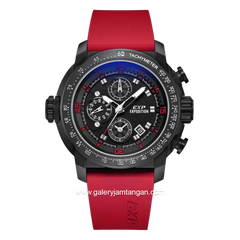 EXPEDITION E 6335 GCREPBARE Chronograph Red Black Rubber Strap
