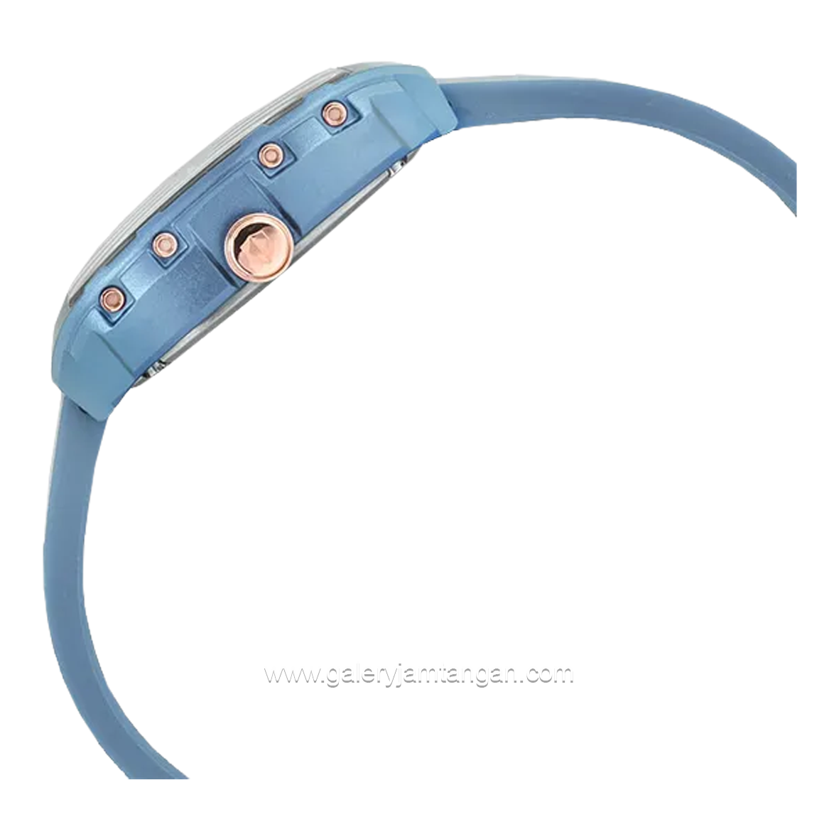 EXPEDITION E 6782 B Blue Dial Grey Rubber Strap
