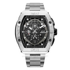 EXPEDITION E 6800 MC Chronograph Silver Dial Black Stainless Steel