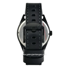 EXPEDITION E 6832 M Chronograph Full Black Leather Strap