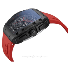 Expedition E 6782 MC RIPBARE Red Black Rubber Strap