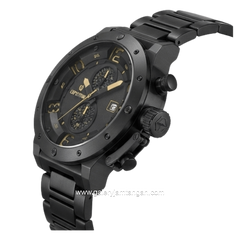 EXPEDITION E 6381 MCBIPBAIVBO1 Chronograph Black Jarum Yellow Stainless Steel Strap