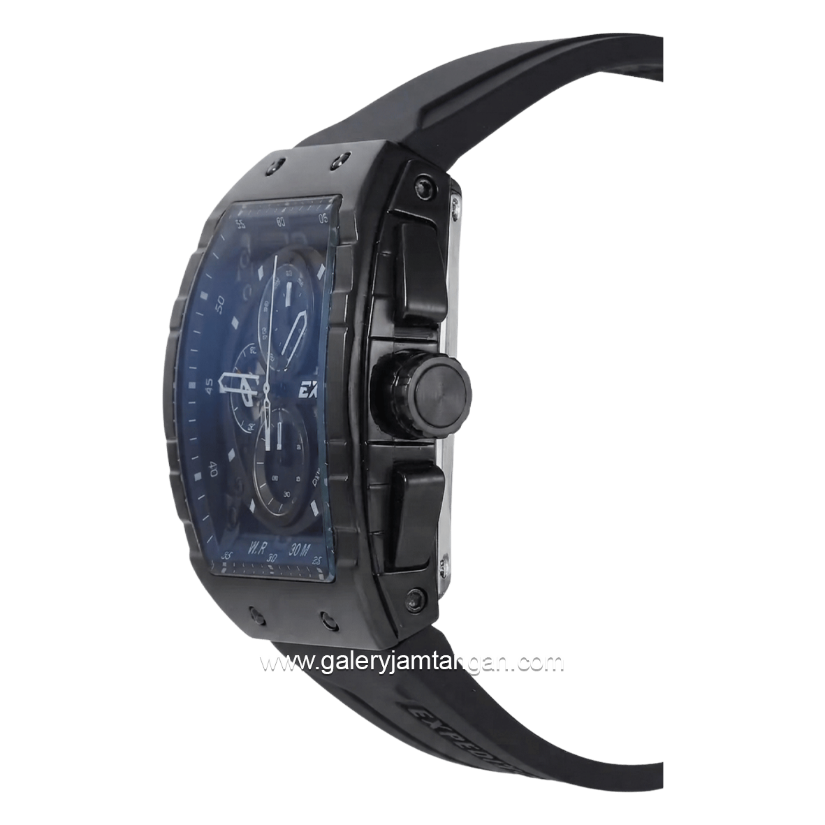 Expedition E 6782 MC RIPBA Full Black Rubber Strap