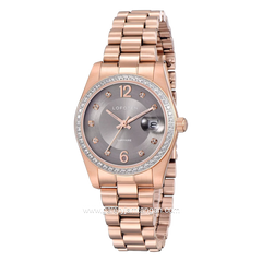 LOFOTEN F-2323L Rosegold Sapphire Glass Stainless Steel Strap