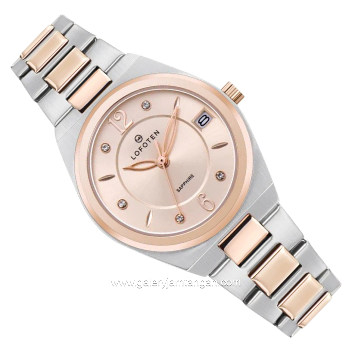 LOFOTEN F-2330L Silver Rosegold Stainless Steel