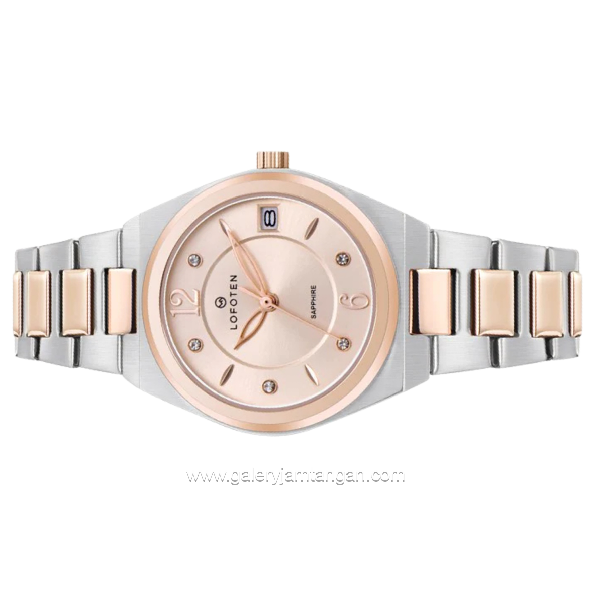LOFOTEN F-2330L Silver Rosegold Stainless Steel