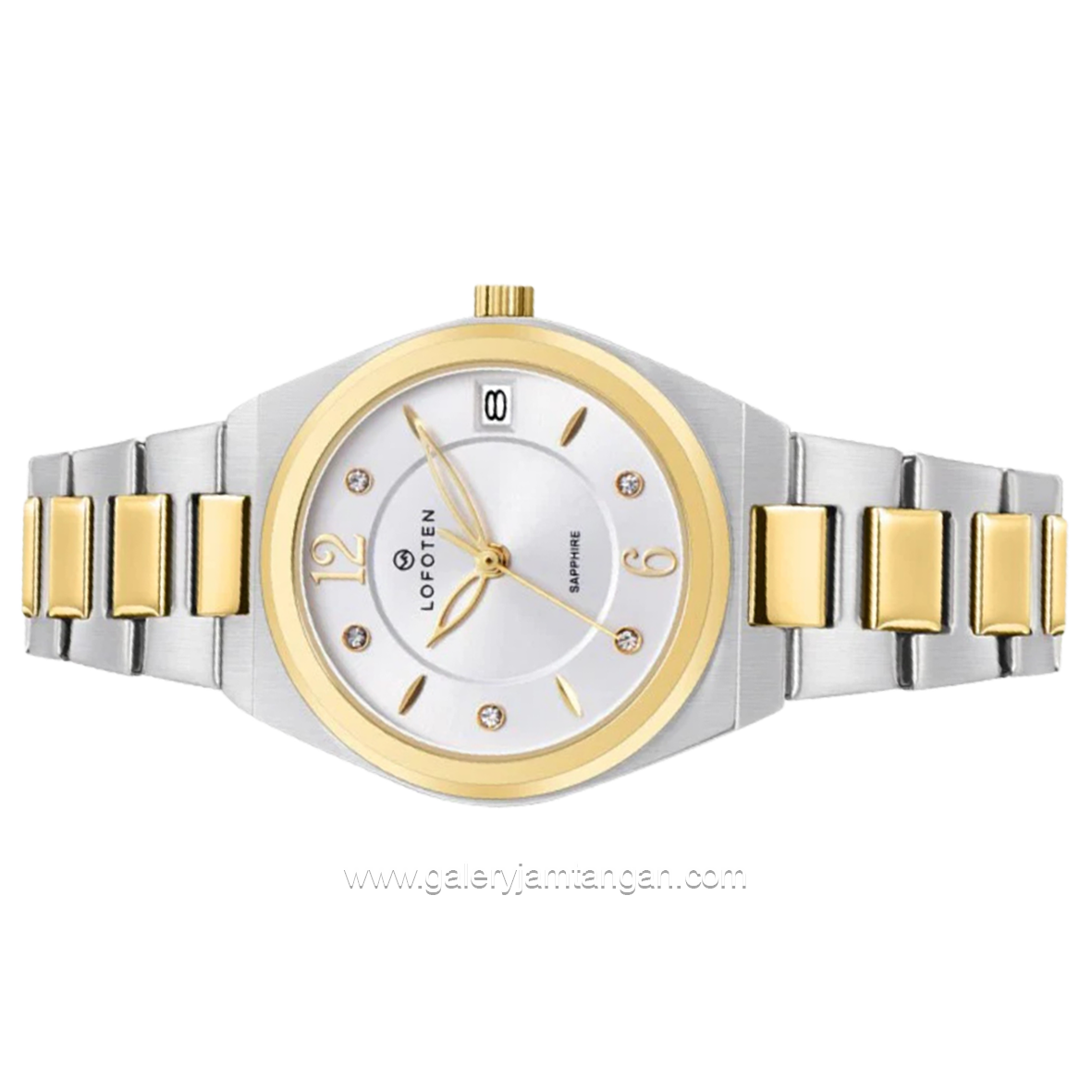 LOFOTEN F-2330L Silver Gold Stainless Steel