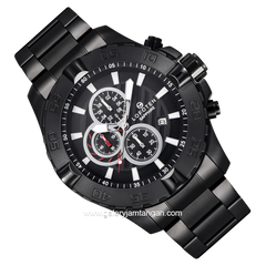 LOFOTEN F-6512MC Chronograph Full Black Stainless Steel