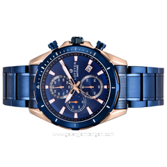 LOFOTEN F-6515MC Blue Rosegold Stainless Steel