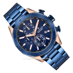 LOFOTEN F-6517MC Blue Rosegold Stainless Steel