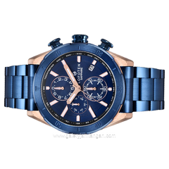 LOFOTEN F-6517MC Blue Rosegold Stainless Steel