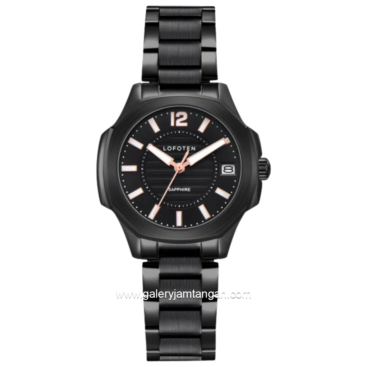 LOFOTEN F-2327L Full Black Stainless Steel