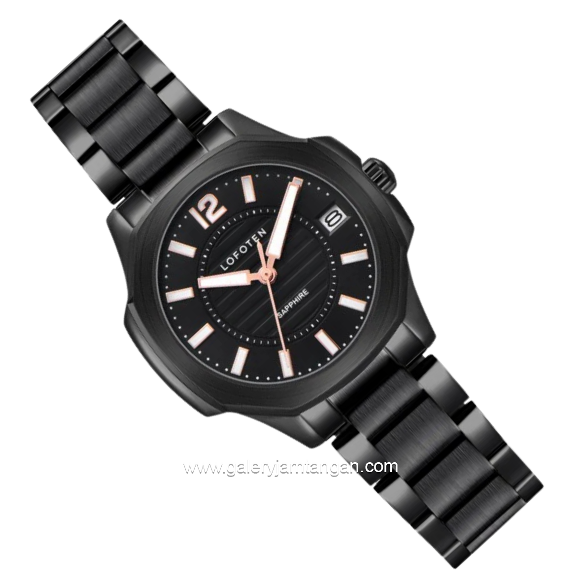 LOFOTEN F-2327L Full Black Stainless Steel
