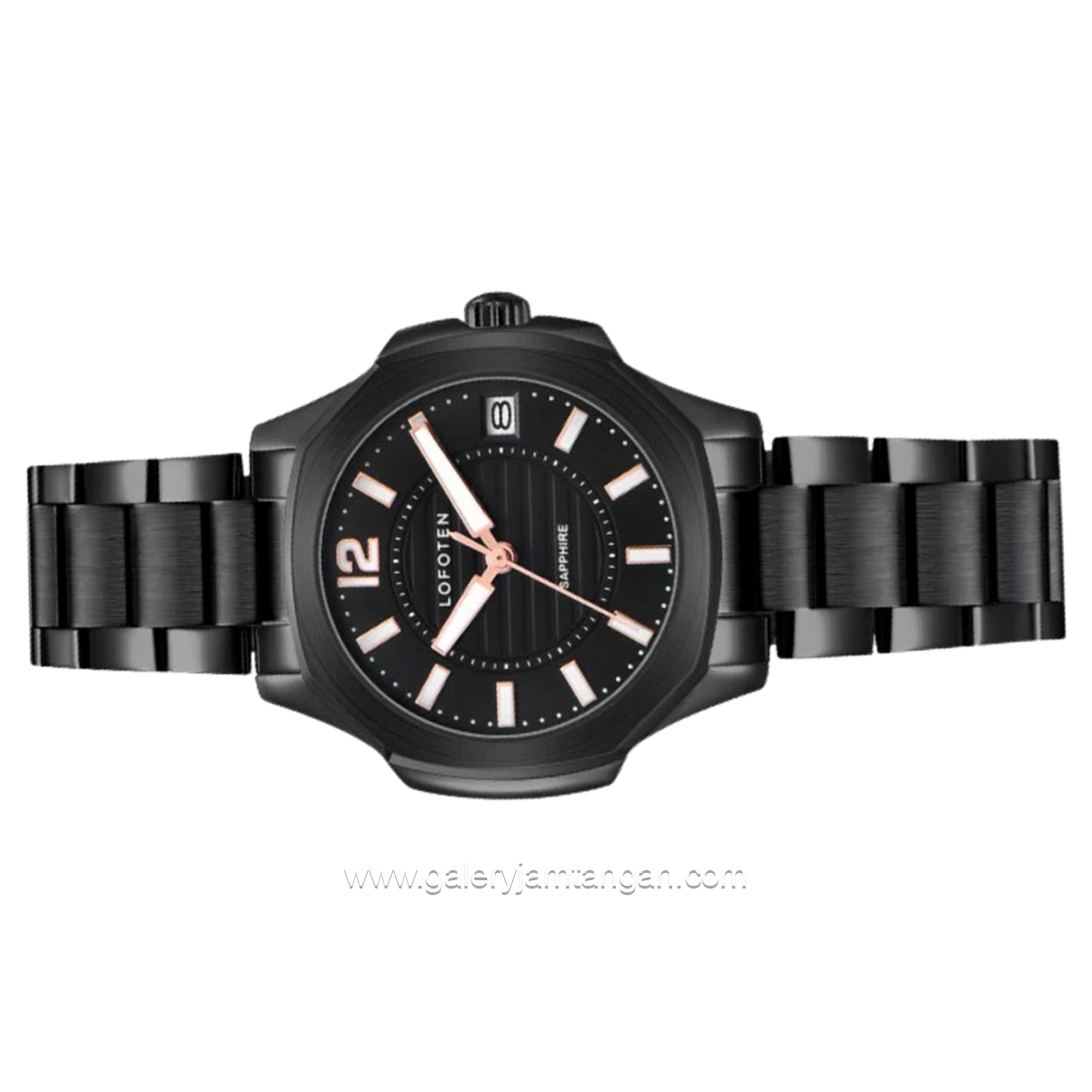 LOFOTEN F-2327L Full Black Stainless Steel