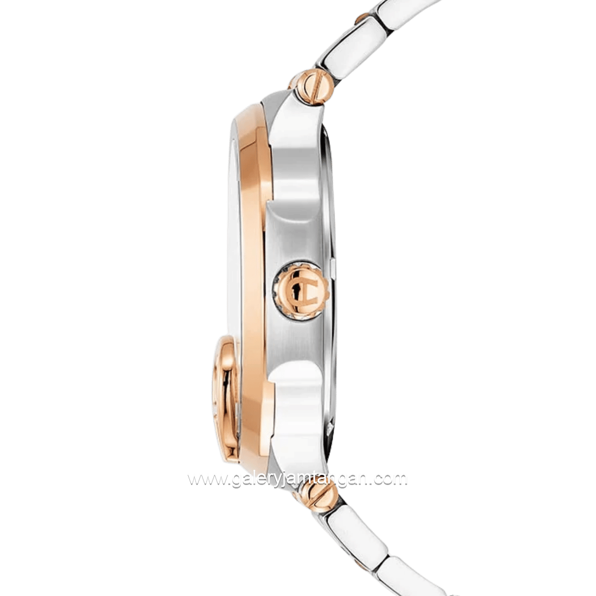 AIGNER TAVIANO 2 AGW.241011 Silver Rosegold Dial Blue Watch Swiss Made