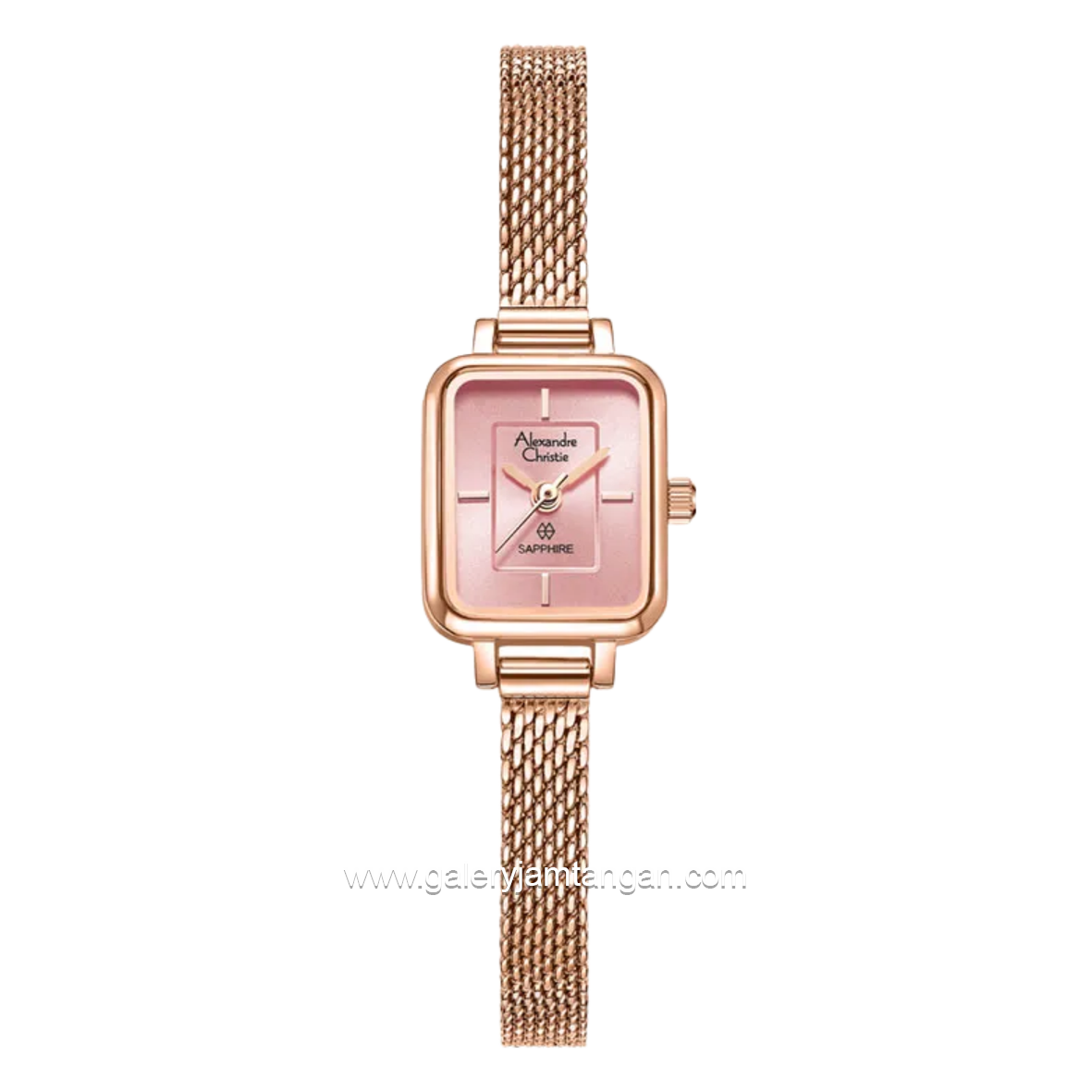 Alexandre Christie Passion AC 2B38 LH Ladies Mesh Stainless Steel Strap