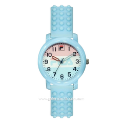 FILA 38-203-002 Full Blue Rubber Strap