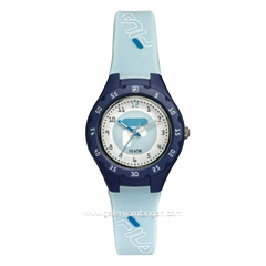 FILA 38-204-105 Blue Dial White Rubber Strap