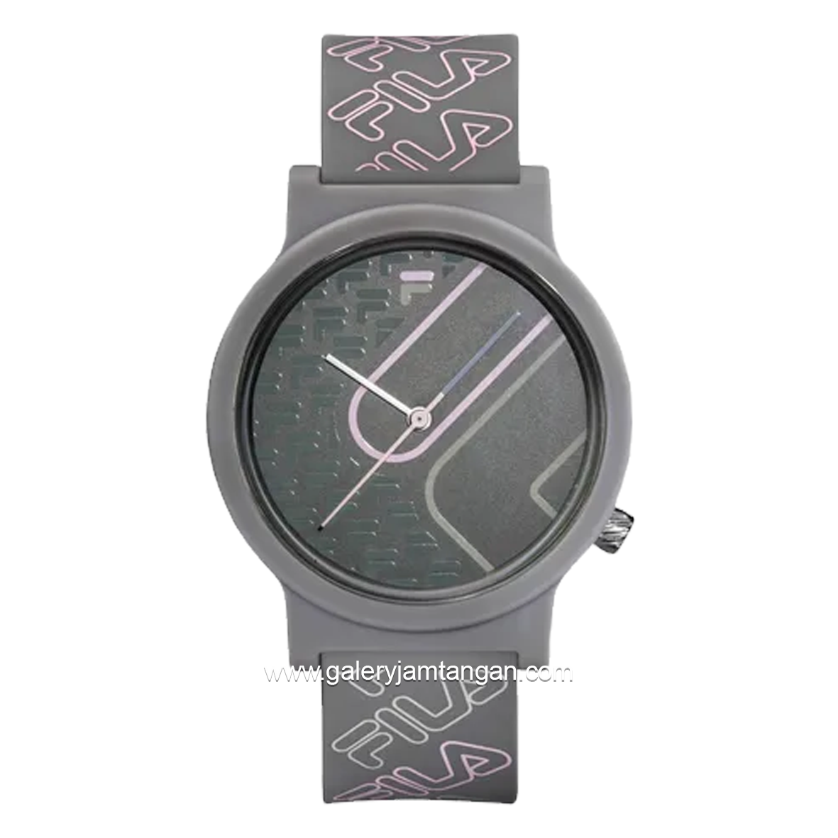 FILA 38-320-204 Full Grey Silicone Strap