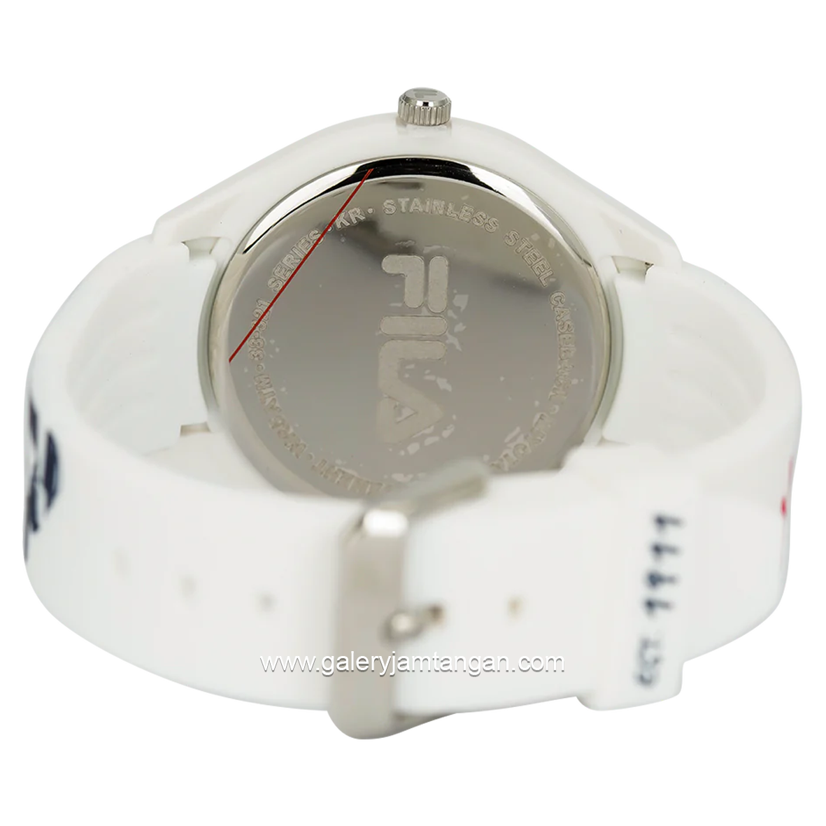 FILA 38-321-301 White Dial White Silicone Strap