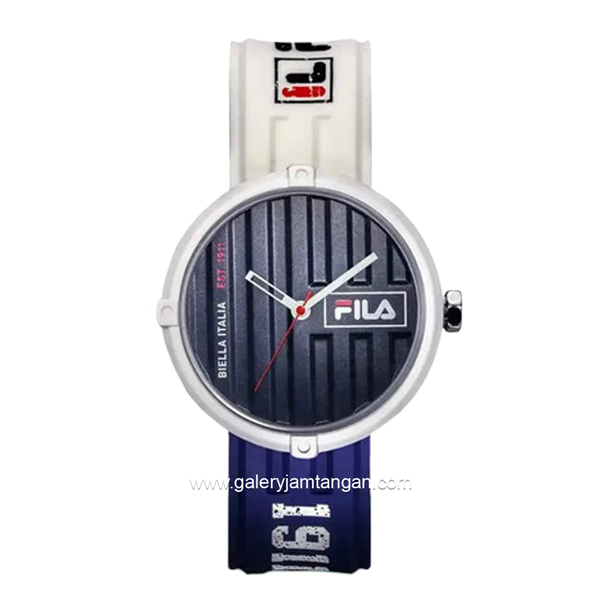 FILA 38-338-102 Blue Dial Blue Rubber Strap