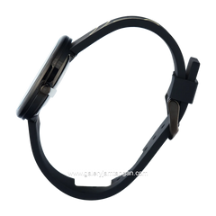 FILA 38-344-002 Black Dial Black Rubber Strap