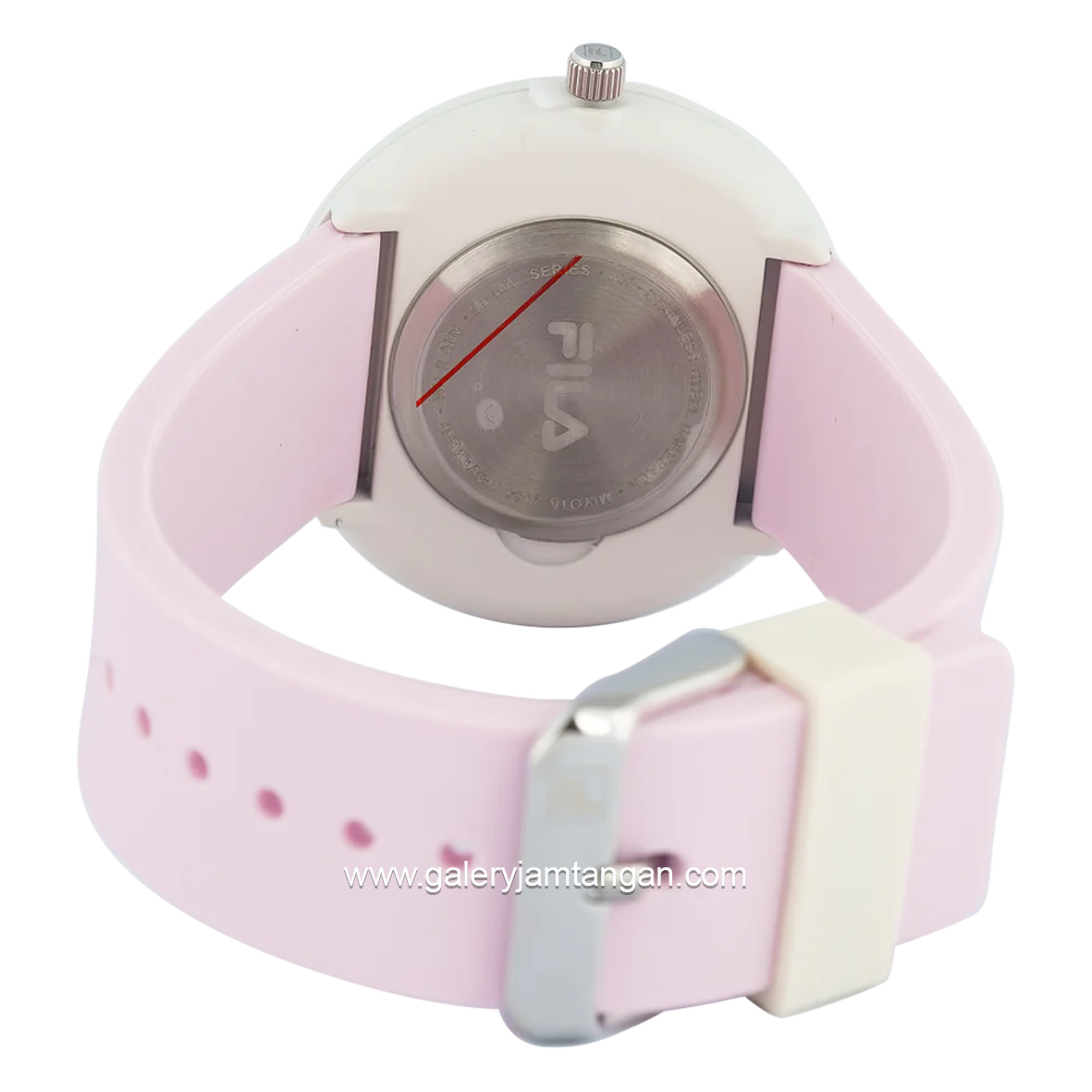 FILA 38-344-003 Pink Dial Pink Rubber Strap