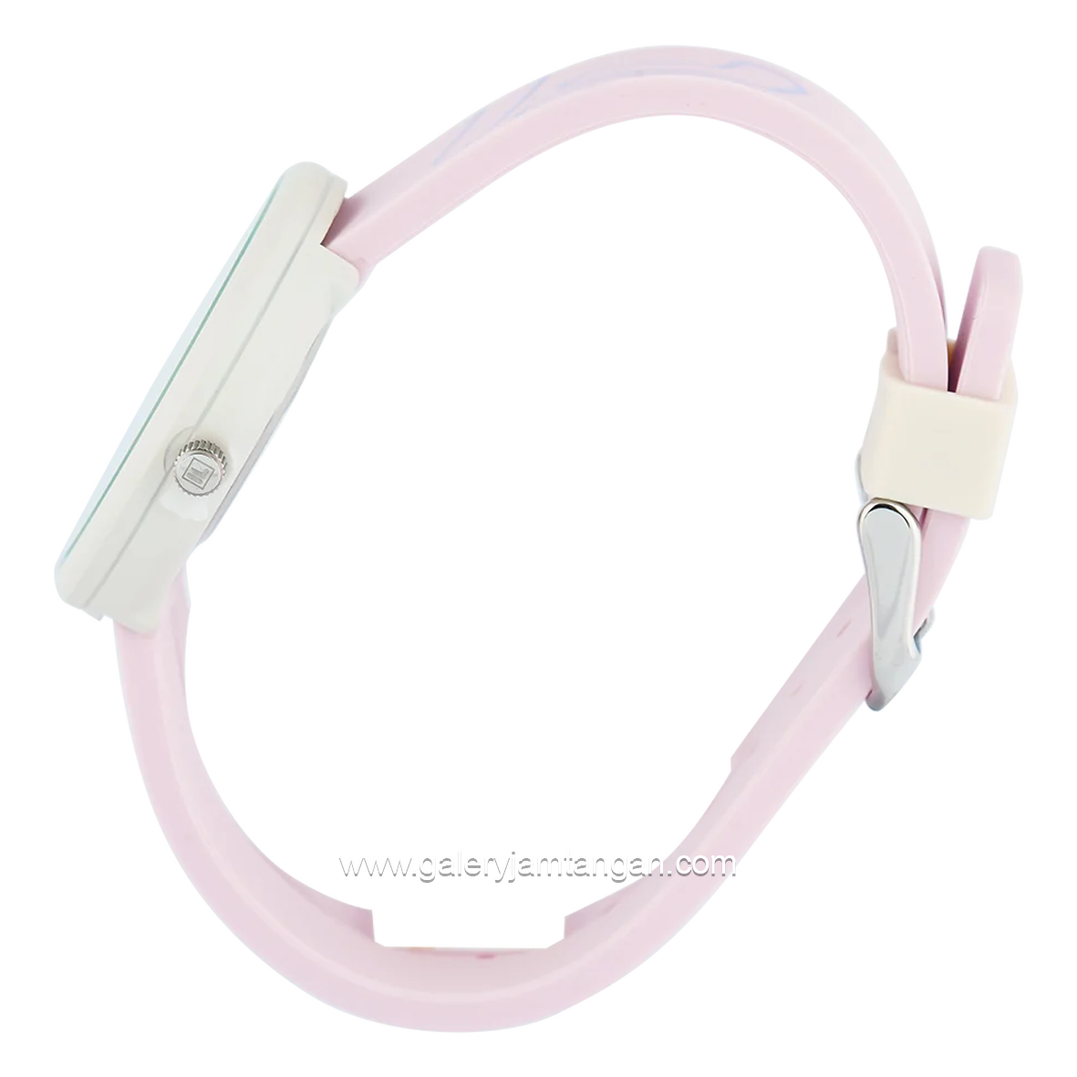 FILA 38-344-003 Pink Dial Pink Rubber Strap