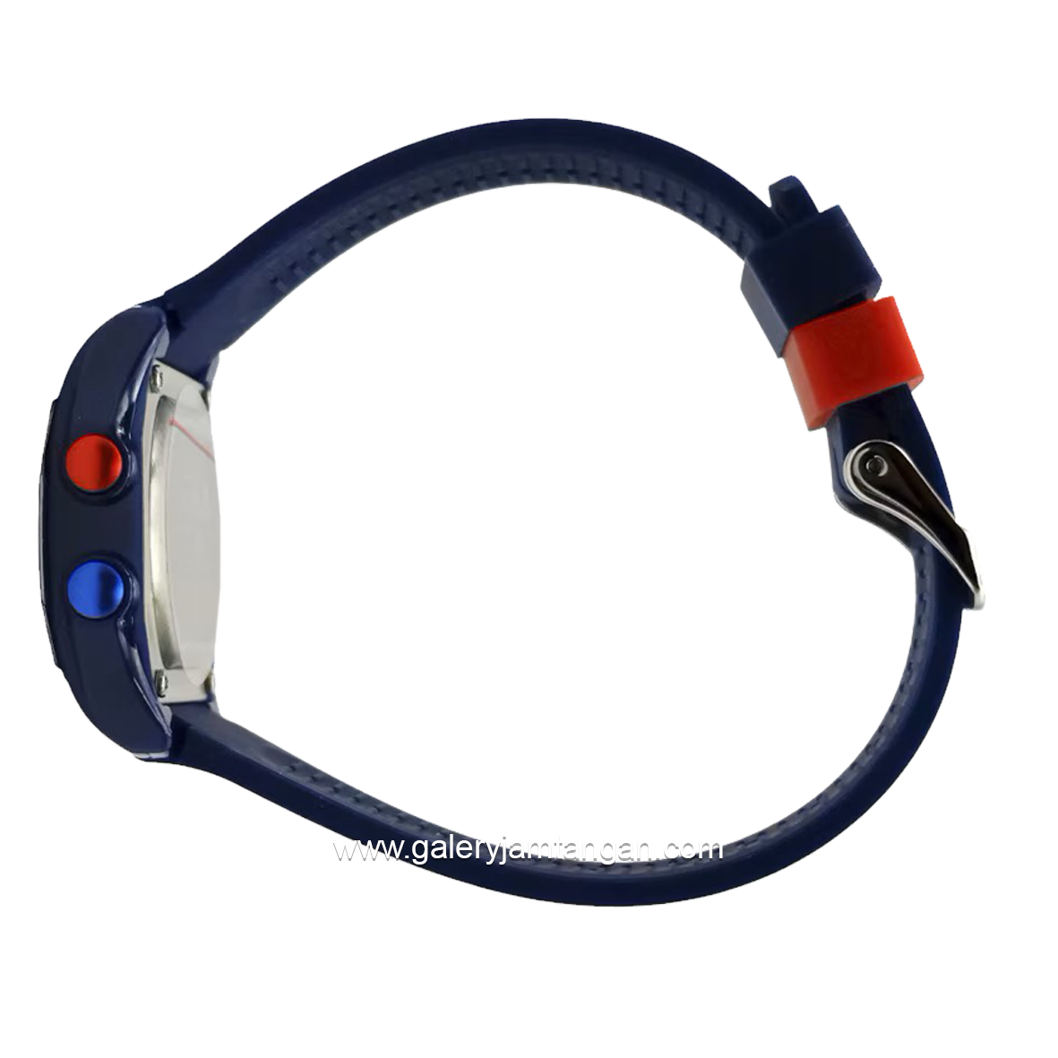 FILA 38-349-003 Digital Dial Blue Rubber Strap
