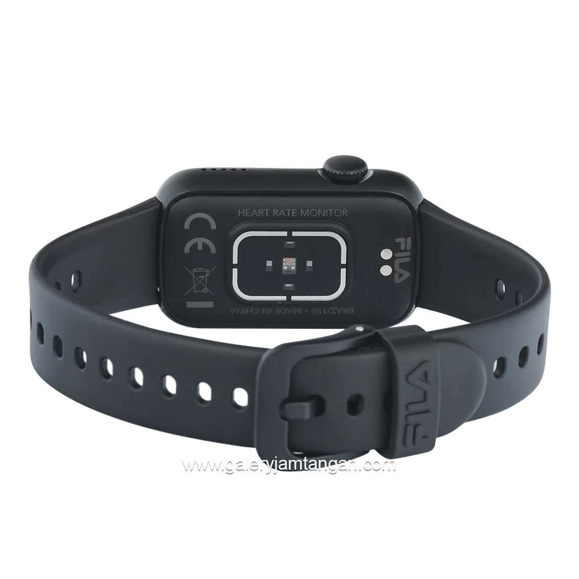 FILA SMART BAND BRAZ15B Full Black Silicone Strap