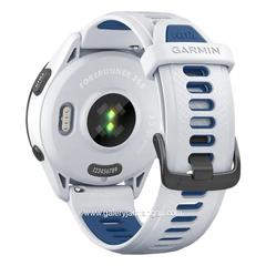GARMIN FORERUNNER 265 MUSIC White Smartwatch Silicone Strap