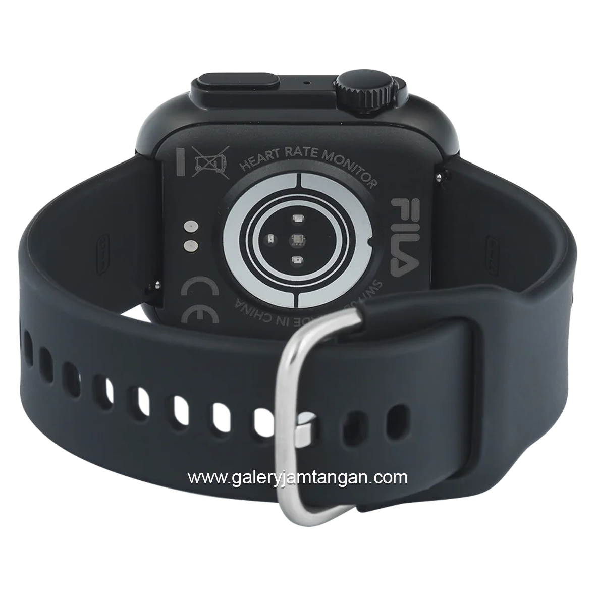 FILA SMARTWATCH SW/70B Full Black Silicone Strap