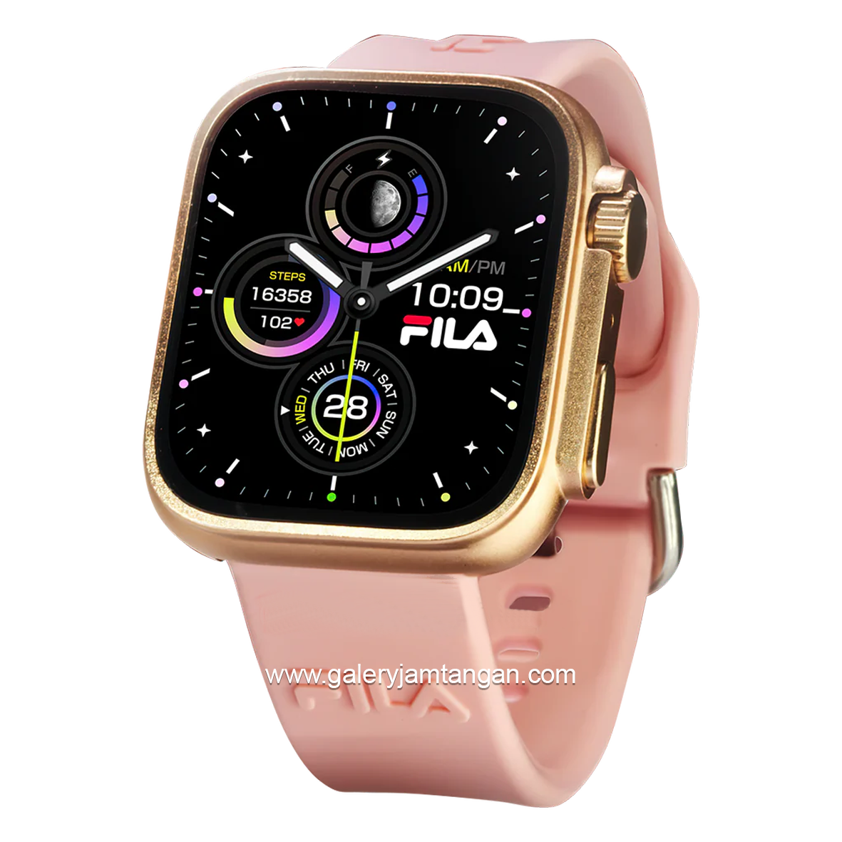 FILA SMARTWATCH SW/70G Pink Rubber Strap