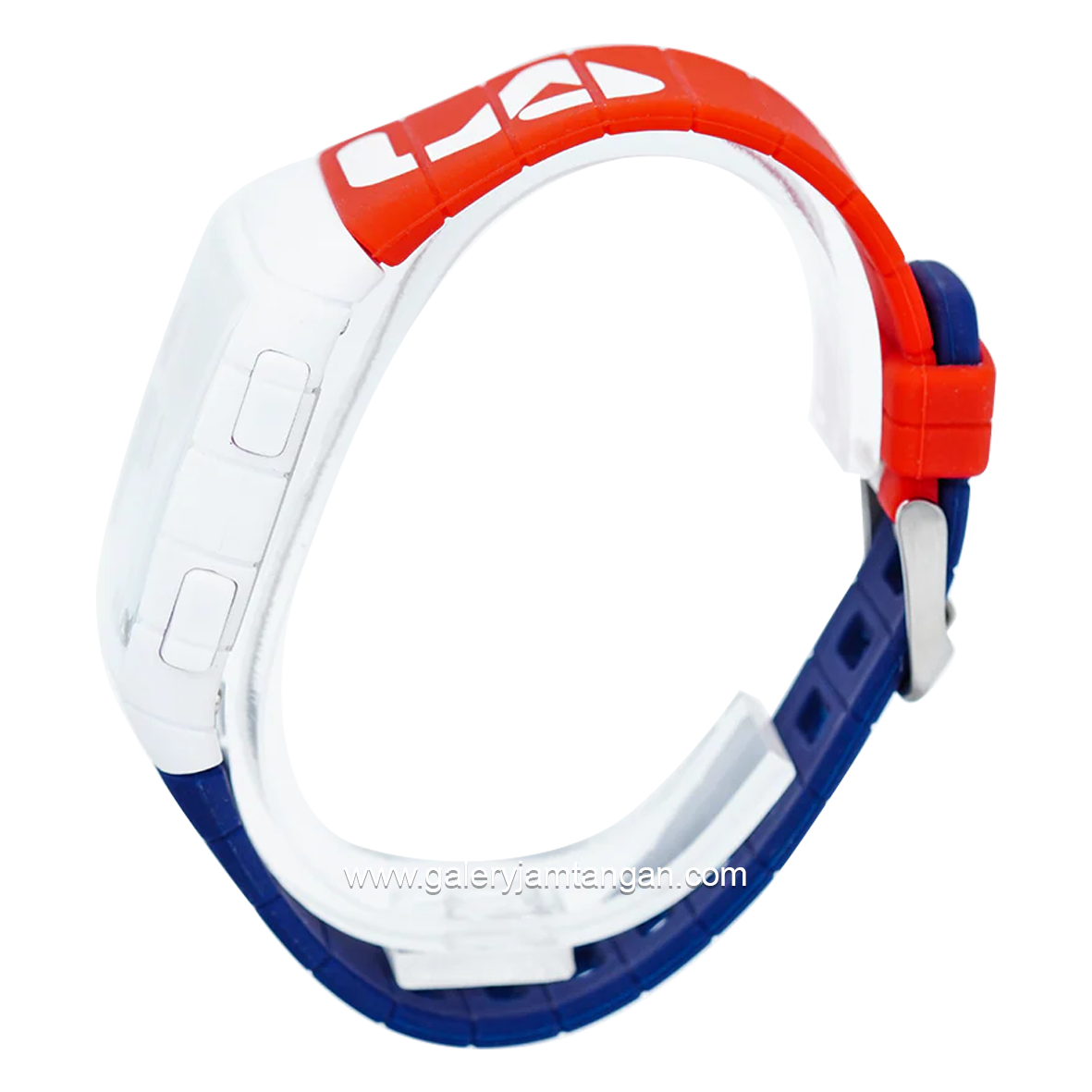 FILA 38-105-005 Red Blue Digital Rubber Strap