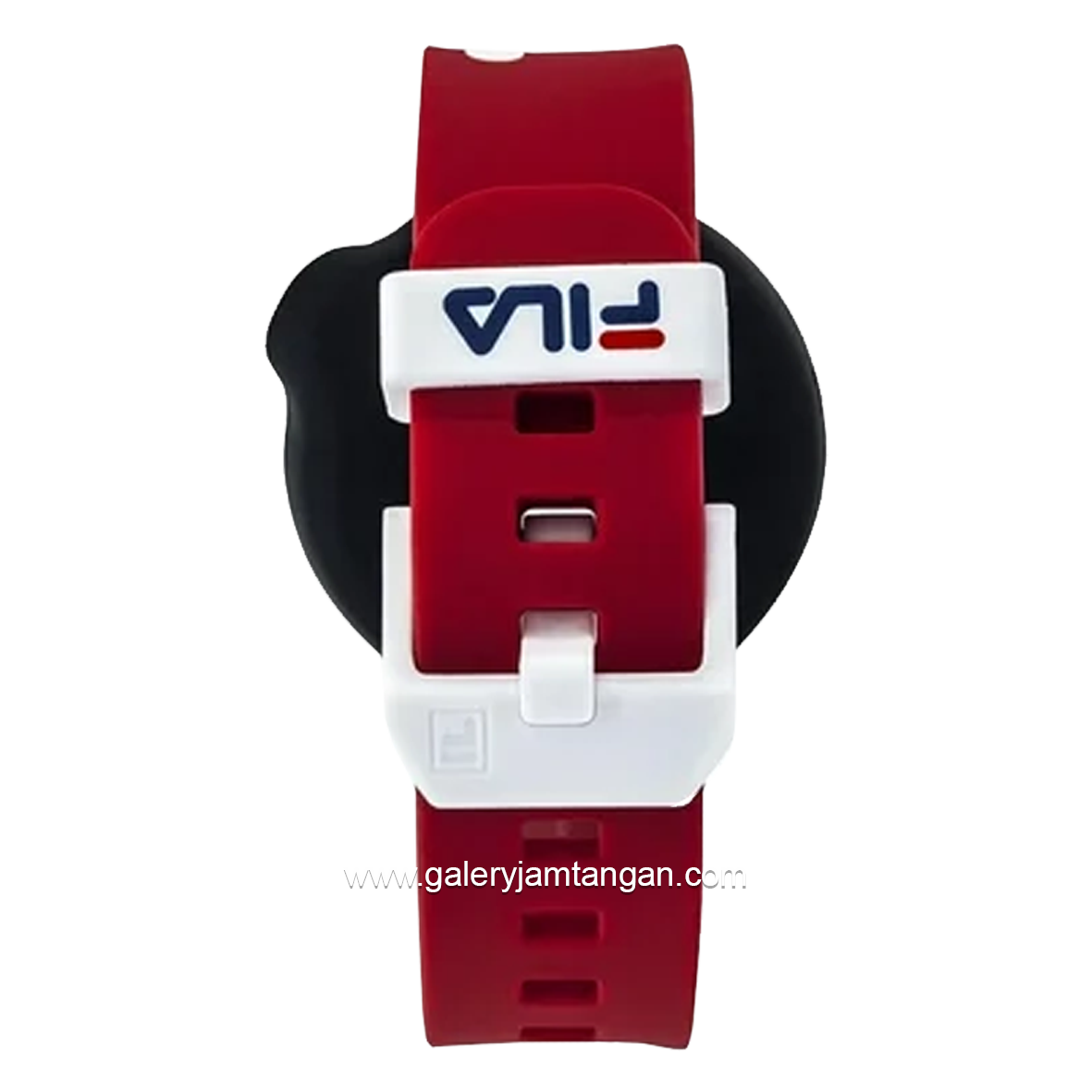 FILA 38-315-005WHDB Red Dial White Rubber Strap