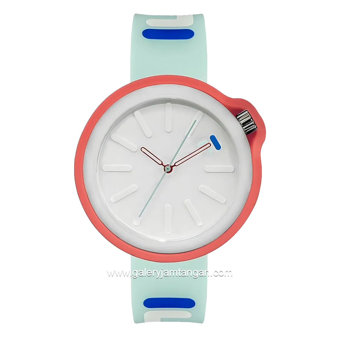 FILA 38-315-006LBYW Tosca Dial White Rubber Strap